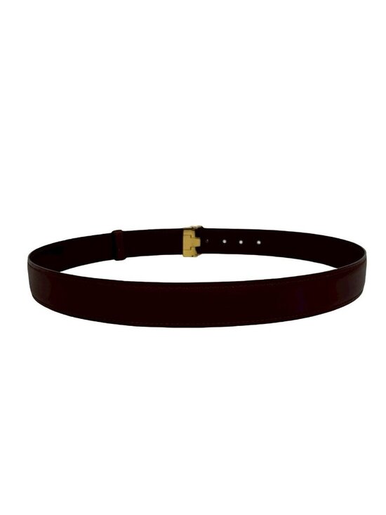 Cartier Vintage Must Line Leather Belt Wine Red Bordeaux main image 4